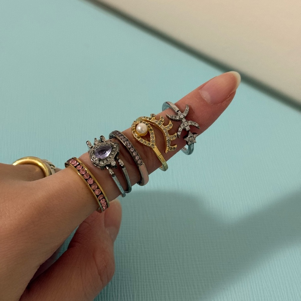 Lot of Size 5 Rings